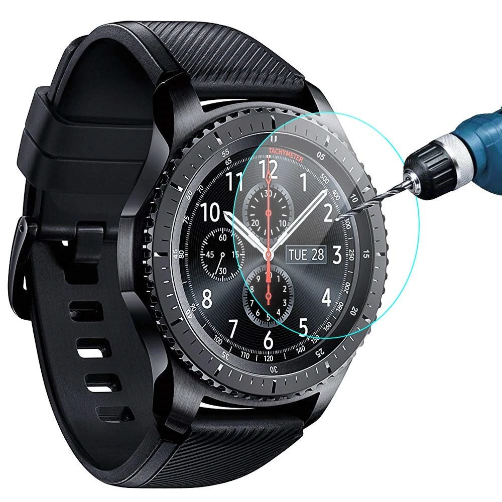 Защитная пленка для экрана из закаленного стекла для samsung gear S4 S3 S2 Sport Frontier Classic Smart Watch