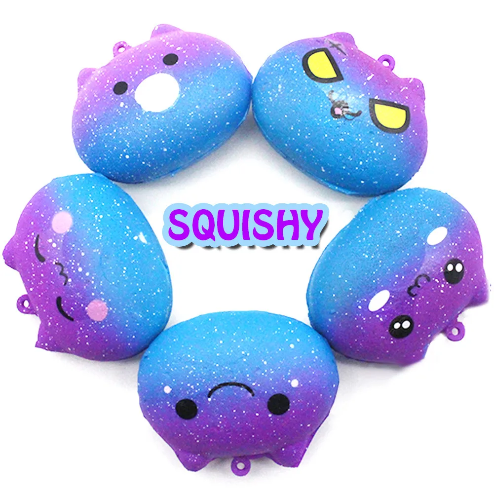 

Squishy Smooshy Mushy Squishies Galaxy Kitty Slow Rising Cartoon Cream Scented Stress Relief Toys Anxiety Antistress Toys