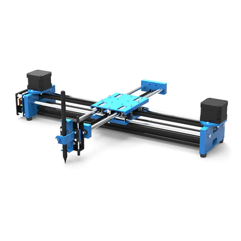 

EleksMaker 28x20cm Pro 2 axes XY Plotter Pen CNC Laser Engraving Drawing Machine Laser Printer Accuracy 0.1mm