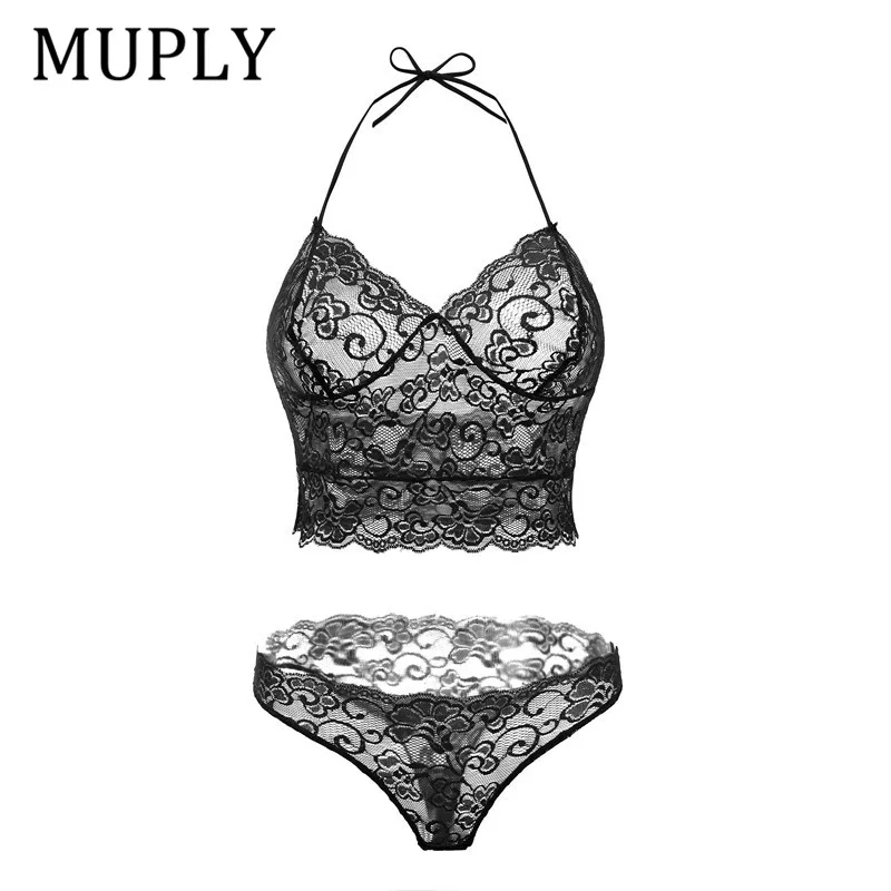 Buy Muply Erotic Europe Brand Sales Sexy Lace Women Push Up Bra Sets High