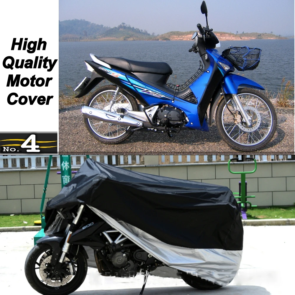 

MotorCycle Cover For Honda Wave WaterProof UV / Sun / Dust / Rain Protector Cover Made of Polyester Taffeta