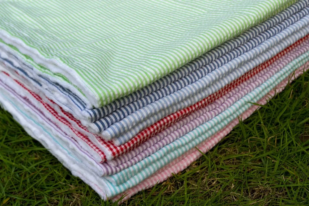 Double extra soft minky dot fabric seersucker newborn blanket Super