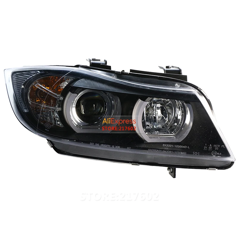 V2 HID Версия для BMW 3 серии E90 318i 320i 325i светодиодный проектор линзы фары fit 2005 2012