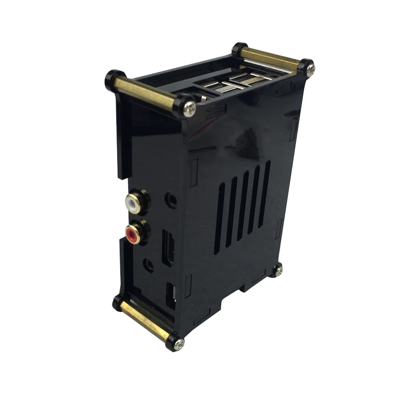 Чехол Raspberry Pi для аналоговой аудиоплаты акриловый чехол Hi Fi DAC коробка звуковой