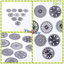 Новая двухсторонняя 10* Стоматологическая алмазная полировальная пила дисковая пила роторный инструмент