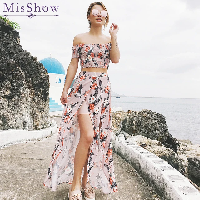 crop top summer dress