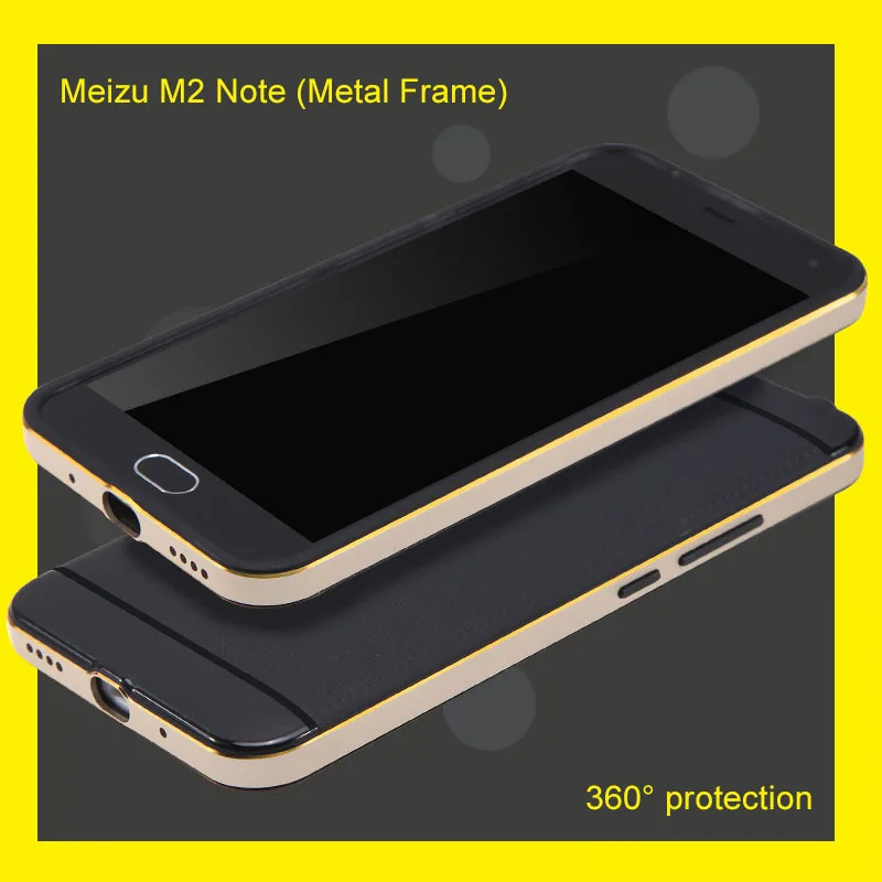 Top quality Case For Meizu M2 Note Metal Frame plu...