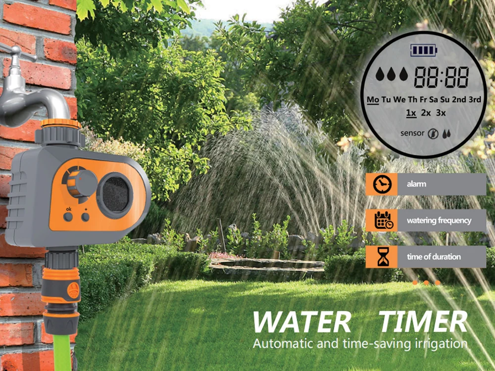 Automatic Electronic Water Timer Irrigation Controller System Garden Watering Timer Home 01111