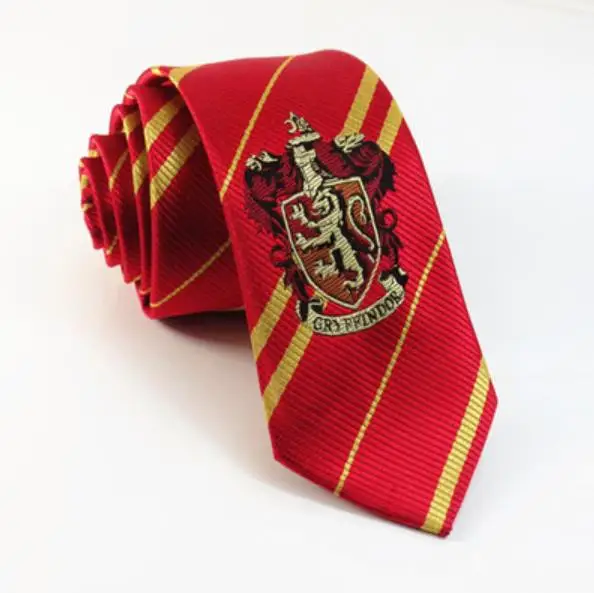10 шт. в упаковке галстук для взрослого фильма hp Tie Wizard Хэллоуин косплей Hufflepuff Ravenclaw Слизерин Гриффиндор - Цвет: G