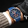 MINI FOCUS hommes montres haut de gamme marque de luxe mode Sport montre hommes étanche Quartz Relogio Masculino Silicone bracelet Reloj Hombre ► Photo 3/6