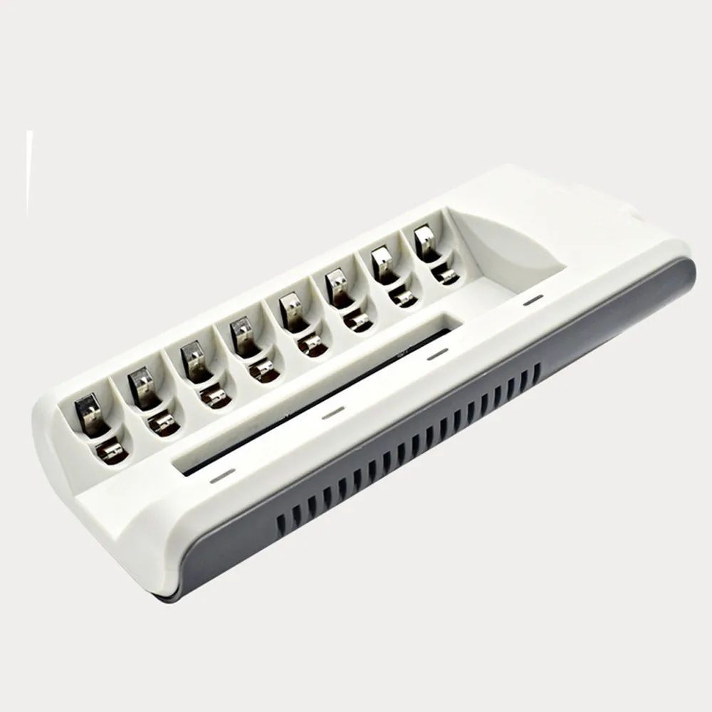 8 Slots Smart Fast Charger AA AAA Ni-MH / Ni-Cd Batteries Rechargeable Battery US/EU/AU/UK Plug Quick Charger