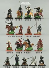 figure model toy gift Samurai Sengoku Ancient Soldier 17PCS/set rare set