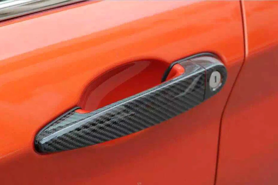 2 Door Universal Carbon fiber Side Door Handle Cover Trim with LED ... 2 Door Universal Carbon fiber Side Door Handle Cover Trim with LED ...