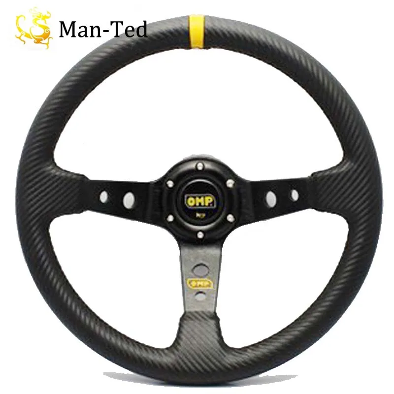 Universal Modified steering wheel black carbon OPM002 350mm 14 Inch