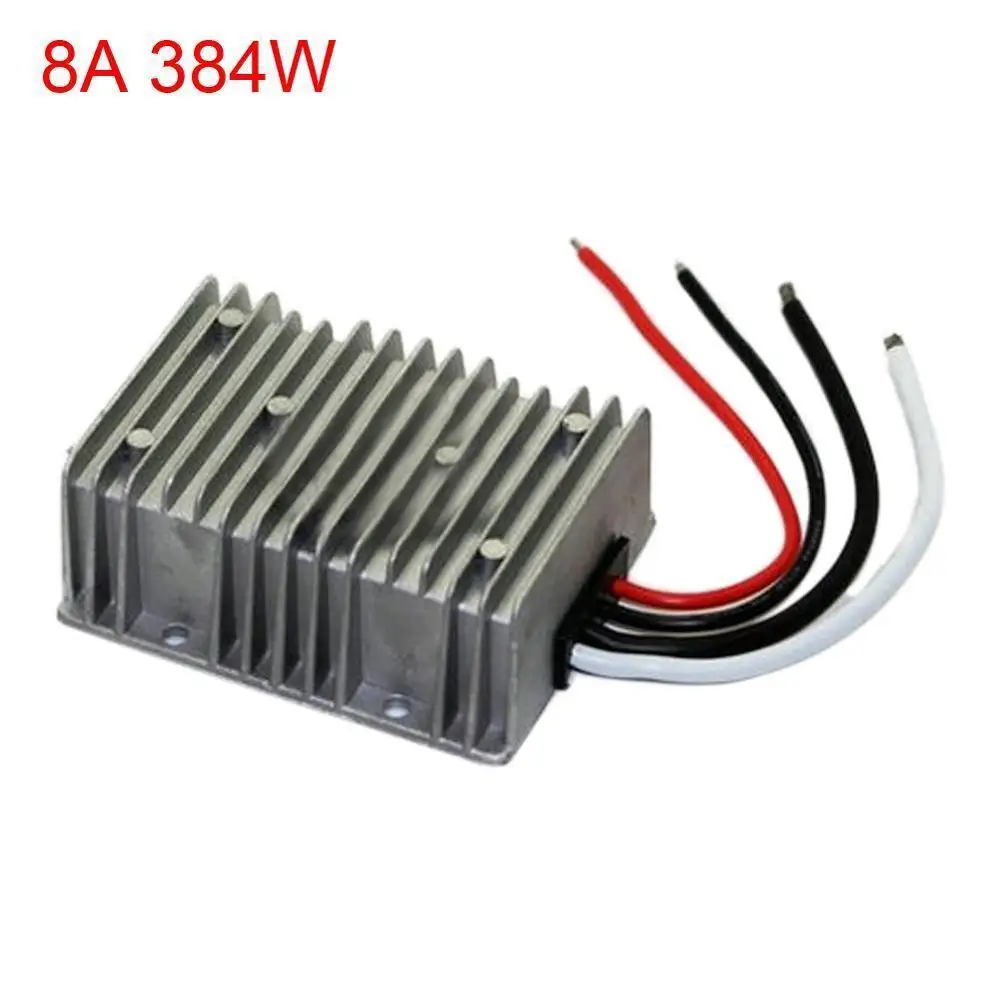 Конвертер DC12V(10 V-18 V) Step Up DC48V 8A 384 W Питание модуль Водонепроницаемый