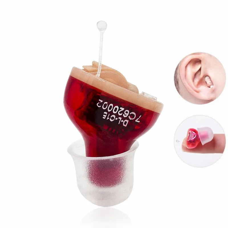 

Small In The Ear Invisible Best Sound Amplifier Ear Care Tools Portable Audiphones Mini Hearing Aids Adjustable Tone S-11A