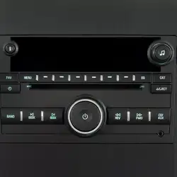 Автомобильные аудио кондиционер управления наклейки для кнопок черный AC управление ПВХ наклейки