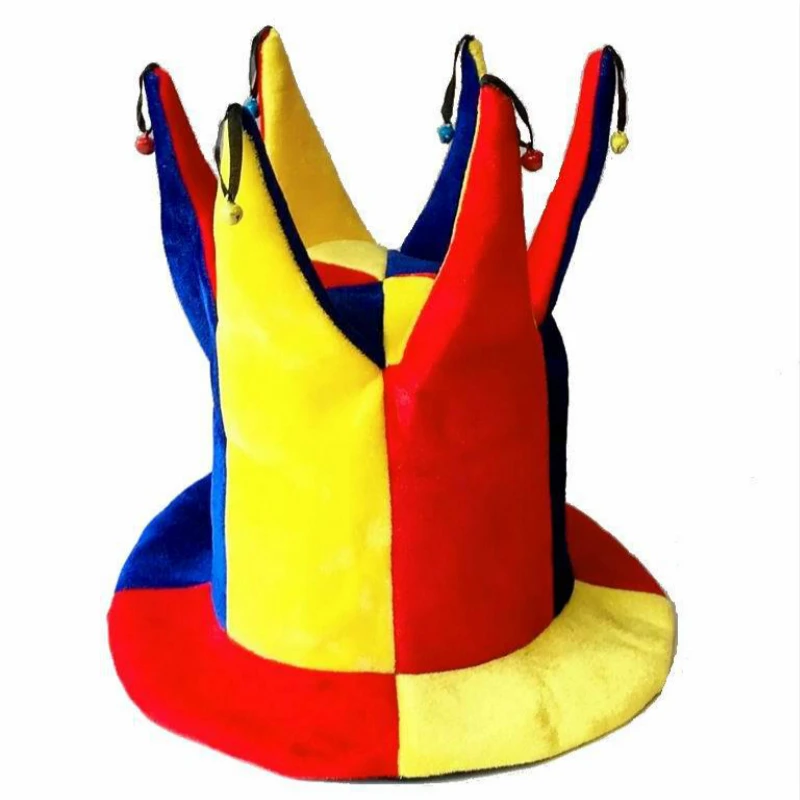 Аниме Косплэй для дня рождения шапка эльф дураки Кепки рога клоун Кепки Vestidos костюмы для детей в Хэллоуин Карнавальный Вечерние