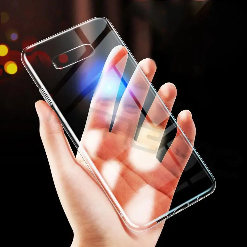 100 шт./лот для samsung Galaxy A7 чехол ультра-тонкий прозрачный термопластичный полиуретан силиконовый чехол для телефона для samsung Galaxy S10 Lite плюс S10E - Цвет: 100pcs