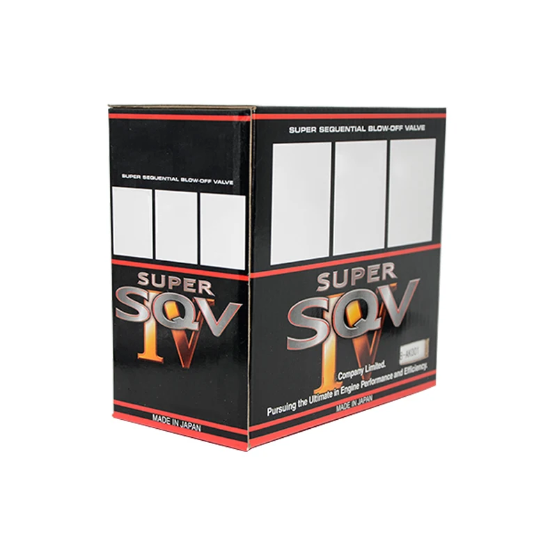 Pacote Turbo sopro Fora Da Válvula BOV Original Logotipo Original 4 SSQV SQV IV Preto de Alto Desempenho-5