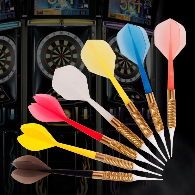 12g Dart Pro Plastic Soft Tip Darts, Lot of 21 Assorted Colors Plus 50