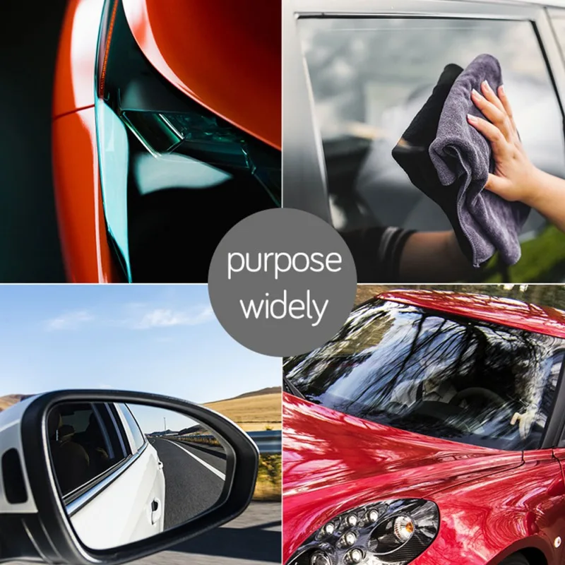  120ml Auto Windscreen Coating Liquid Glass Nano Tech Car Coating Kit Crystal Hydrophobic Rain Water