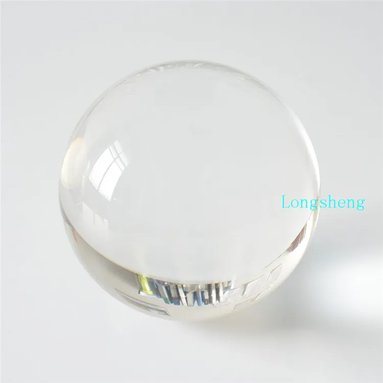 60mm crystal ball paperweight glass sphere magic transparent or
