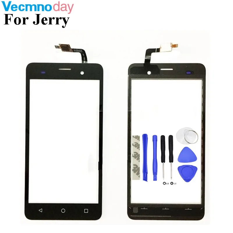 Vecmnoday 5," сенсорный экран для Wiko Jerry дигитайзер стеклянный сенсорный экран передний ДАТЧИК запчасти из стекла+ Инструменты