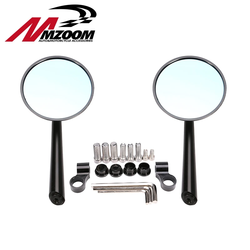 Mzoom Universal Aluminum CNC motorcycle Rearview Side mirror For YAMAHA SMX125|rearview side mirror|side mirrormotorcycle rearview |