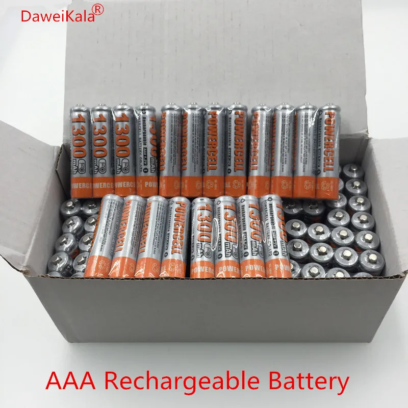 Новинка 1300mAh AAA 1,2 V NI MH предварительно заряженные аккумуляторы NI-MH перезаряжаемые AAA батареи для камеры микрофонные игрушки