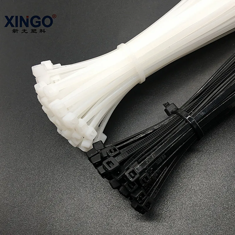 Xingo3.6x180mm самоблокирующиеся Нейлоновые кабельные стяжки 100 шт пластиковая