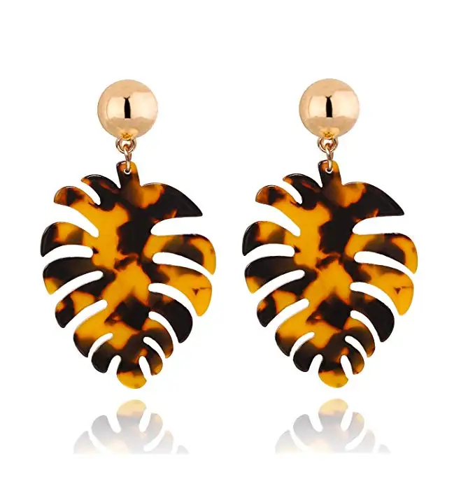 

Mahogany Rose Round Disk Dangle Simple Minimalist Tortoise Shell Earrings Tortoise Earrings Acetate Earrings
