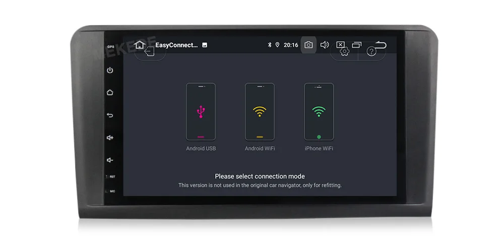 Mekede android 9,0 px30 Автомобильный gps радио плеер для Mercedes Benz ML Класс W164 ML350 ML500 Автомобильный мультимедийный с ips экраном DSP