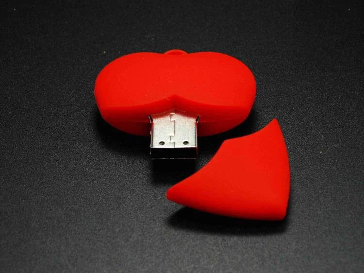 Garunk Red heart U disk Mega Fabrica Crystal love pendrive 4G 8G 16G 32G ручка накопитель ювелирное изделие usb