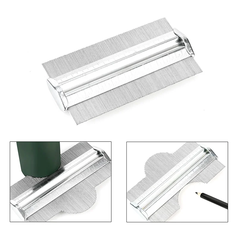 

Multifunction Metal professional profiler irregular contour measurement Duplication Gauge Tiling Laminate Tiles Woodworking Su
