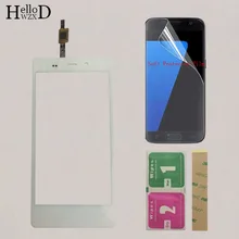 5.0'' Mobile Phone Touch Screen Digitizer For Fly IQ453 IQ 453 Touchscreen Touch Screen Digitizer Panel Glass Protector Film