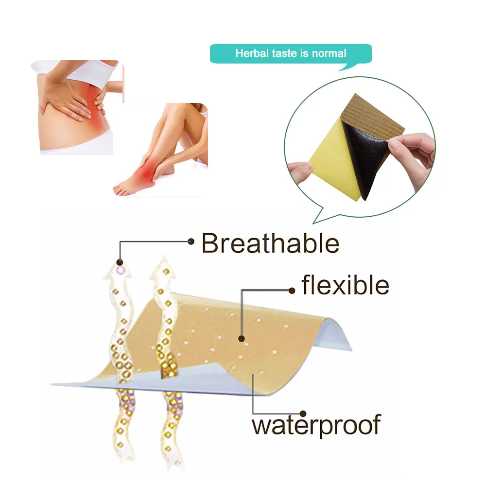 16 шт китайские травяные лекарственные боли в суставах тигровый бальзам артрит ревматизм миалгия лечение массажные пластыри C201