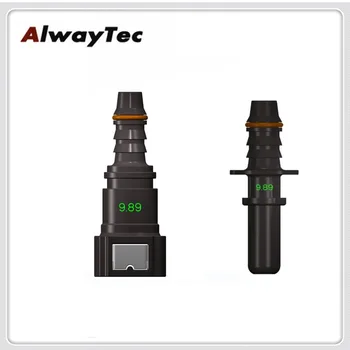 

Car Styling Fuel hose quick connector 9.89mm-SAE 10" Fuel pipe quick connector for fuel intake assembies of automotive