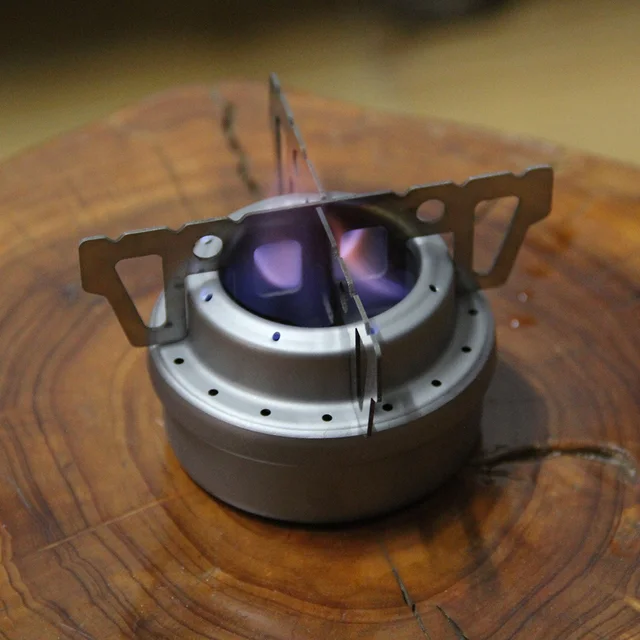Titanium Alcohol Stove Mini Camping Stove - Image 2