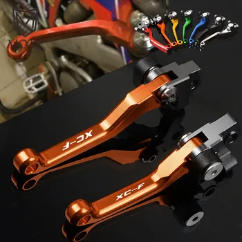 

For KTM 250XC-F 350XC-F 450XC-F 505XC-F 250XCF 350XCF 450XCF 505XCF 250 350 450 505 XC-F XCF CNC Pivot Brake Clutch Levers Motor
