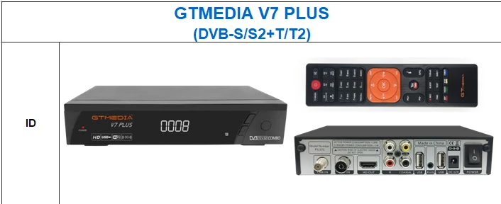 DVB-T2 Wi-Fi GTMEDIA V7 PLUS 1080P Full DVB-S/S2+ T/T2 поддержка H.265 Newam Youtube USB wifi gtmedia v7s