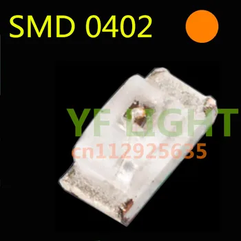 

1005 led diode Orange smd led 0402 chipset led 2.0-2.5V 600-610nm 3000PCS