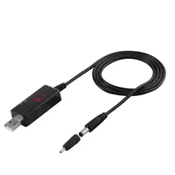 Цифровой дисплей usb-усилитель 5 В до 9 В/12 В USB в DC круглый отверстие зарядное устройство Тестер источник питания для маршрутизатора по всему