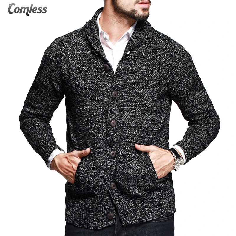 2016 Nuevo Otoño e Invierno Thicken Warm Turn down Collar Sweater