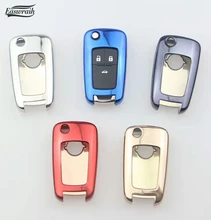 Gift Car TPU Key Cover Holder Shell For Chevrolet Cruze Aveo Trax Opel Astra Corsa Meriva Zafira Antara J Mokka Insignia Wallet