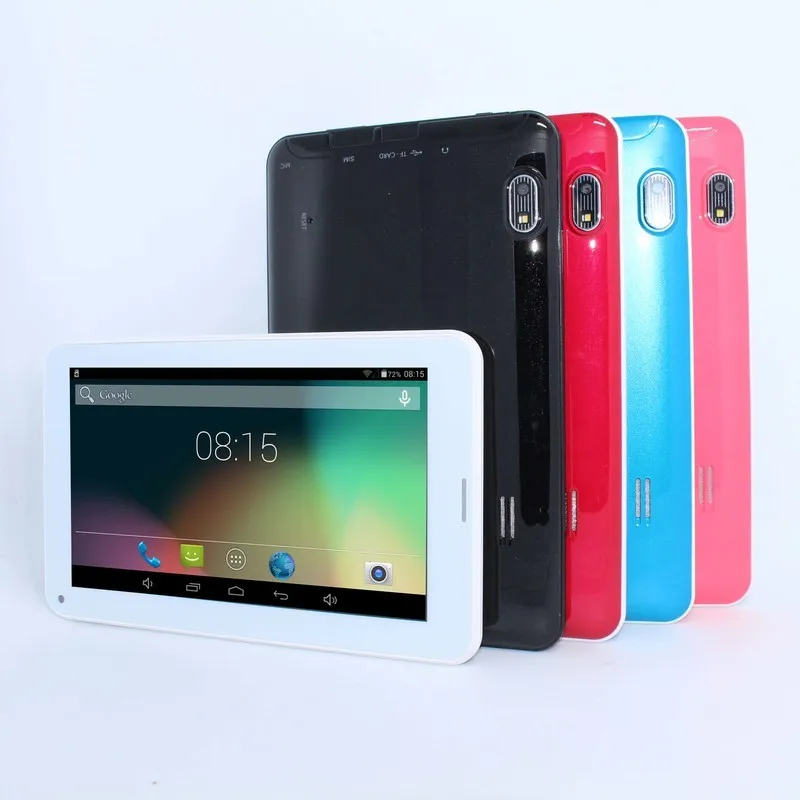 Tablet 7" A33 2G Phone Call Tablet PC Allwinner Quad Core Android 4.4 512MB/4GB 800*480 2500mAh Bluetooth flashlight WIFI 1.2GHZ