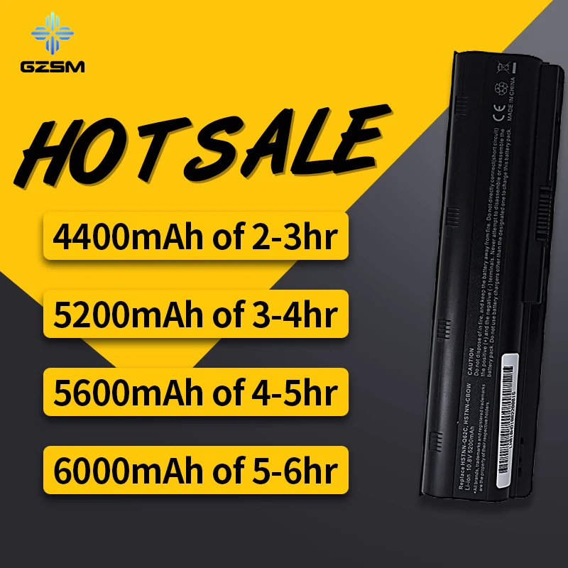 HSW Аккумулятор для ноутбука HP Pavilion G4 G6 G7 CQ42 CQ32 G42 батареи CQ43 G32 DV6 DM4 430 593553-001 MU06