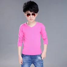 Осенне-зимний свитер для мальчиков Детский свитер с v-образным вырезом Детская одежда детская трикотажная одежда подходит для роста от 100 до 160 см 913