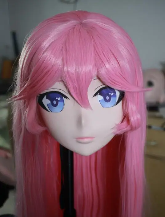 

(NEW-14) Handmade Female Full Head Silicone Mask Kigurumi Cosplay Masks Crossdresser BJD Doll KIG Cosplay Anime