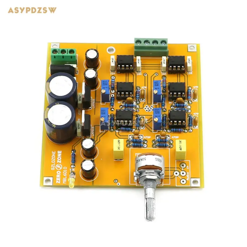 HIFI 6010 Preamplifier board base on Germany MBL6010D preamp Circuit